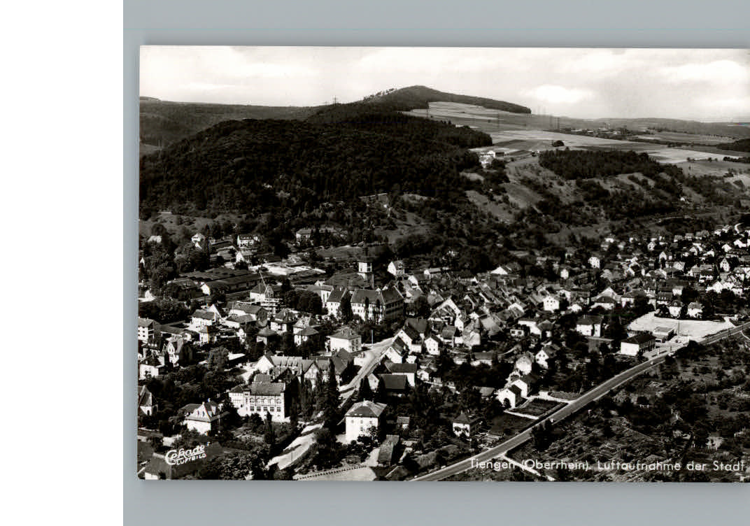 Tiengen Waldshut Fliegeraufnahme