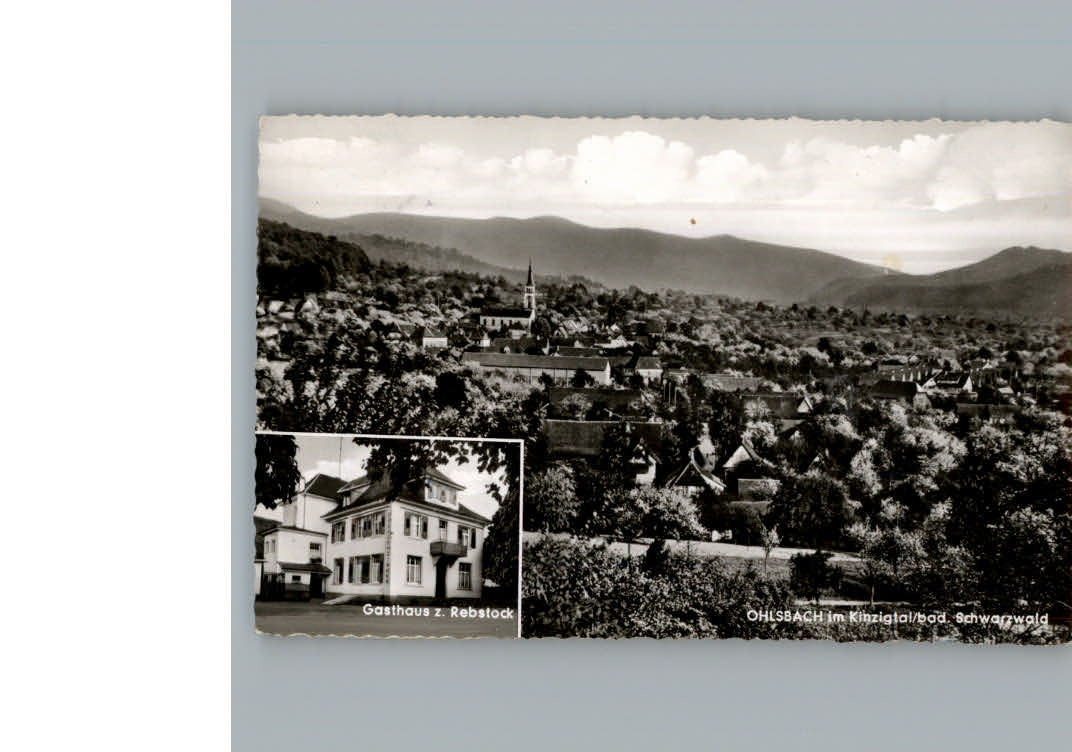 Ohlsbach Gasthaus Pension zum Rebstock