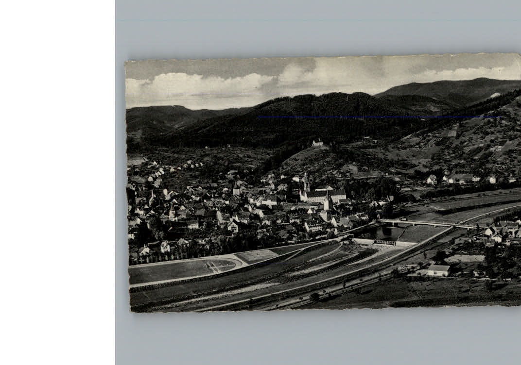 Gengenbach Fliegeraufnahme