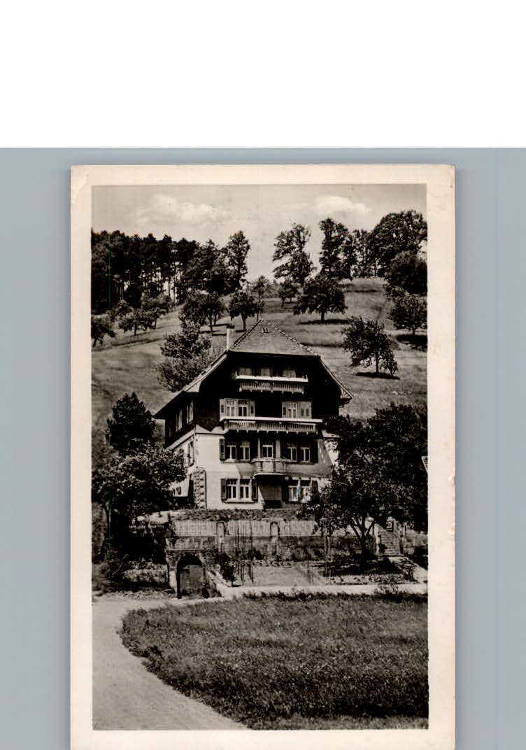 Unterharmersbach Pension Schmieder