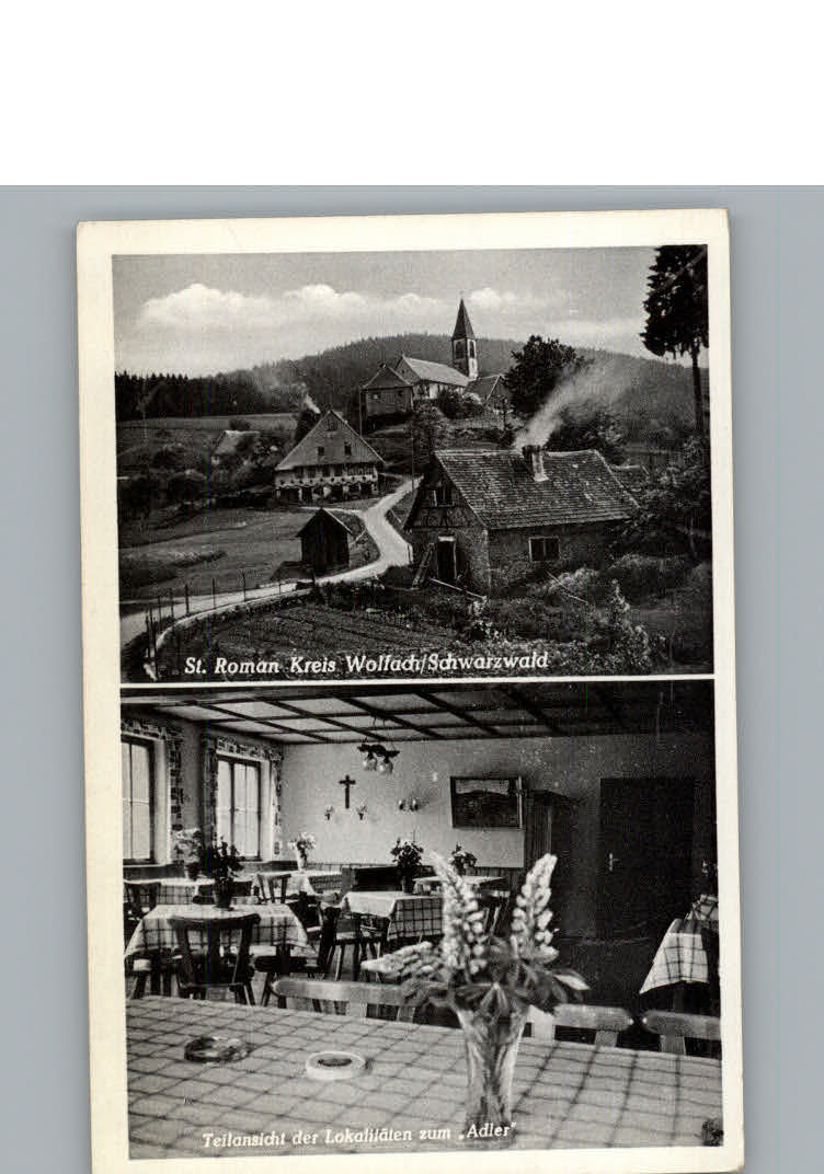 St Roman Wolfach Gasthaus zum Adler