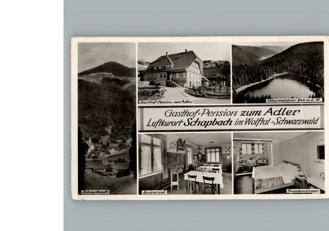 Schapbach Gasthof Pension zum Adler