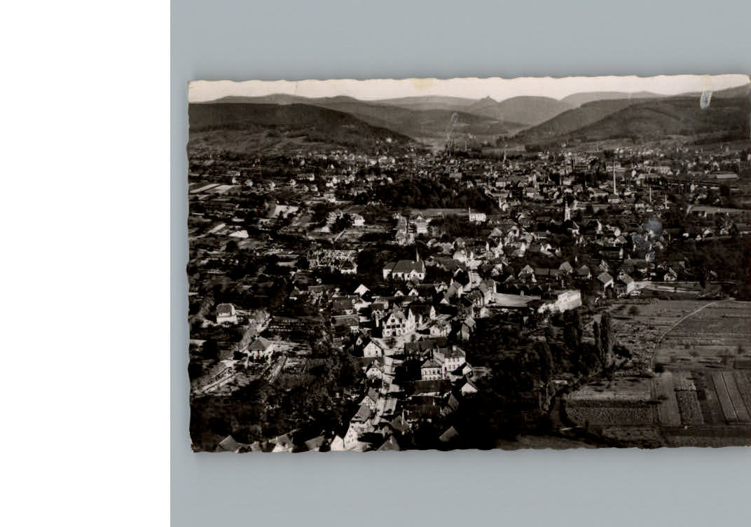 Lahr Schwarzwald Fliegeraufnahme