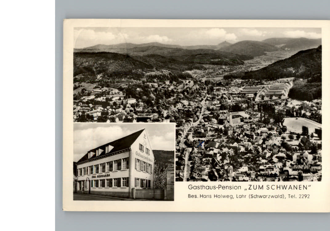 Lahr Schwarzwald Gasthaus Pension Zum Schwanen