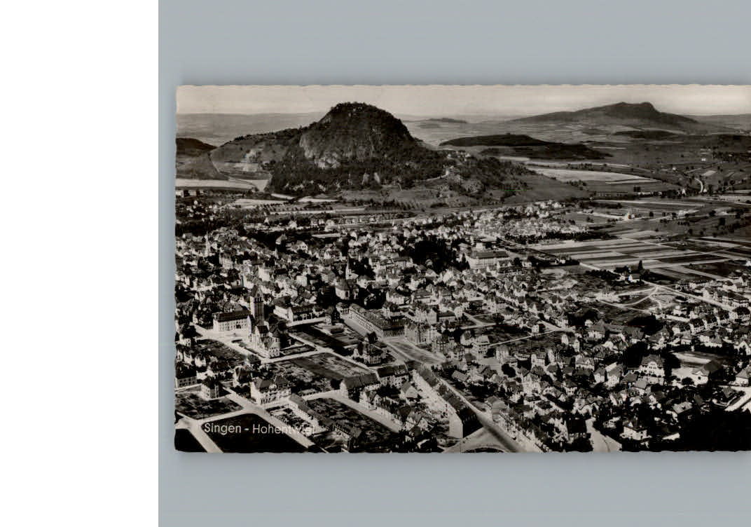 Singen Hohentwiel Fliegeraufnahme