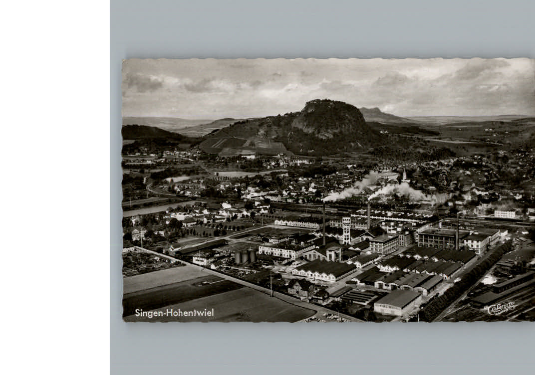 Singen Hohentwiel Fliegeraufnahme