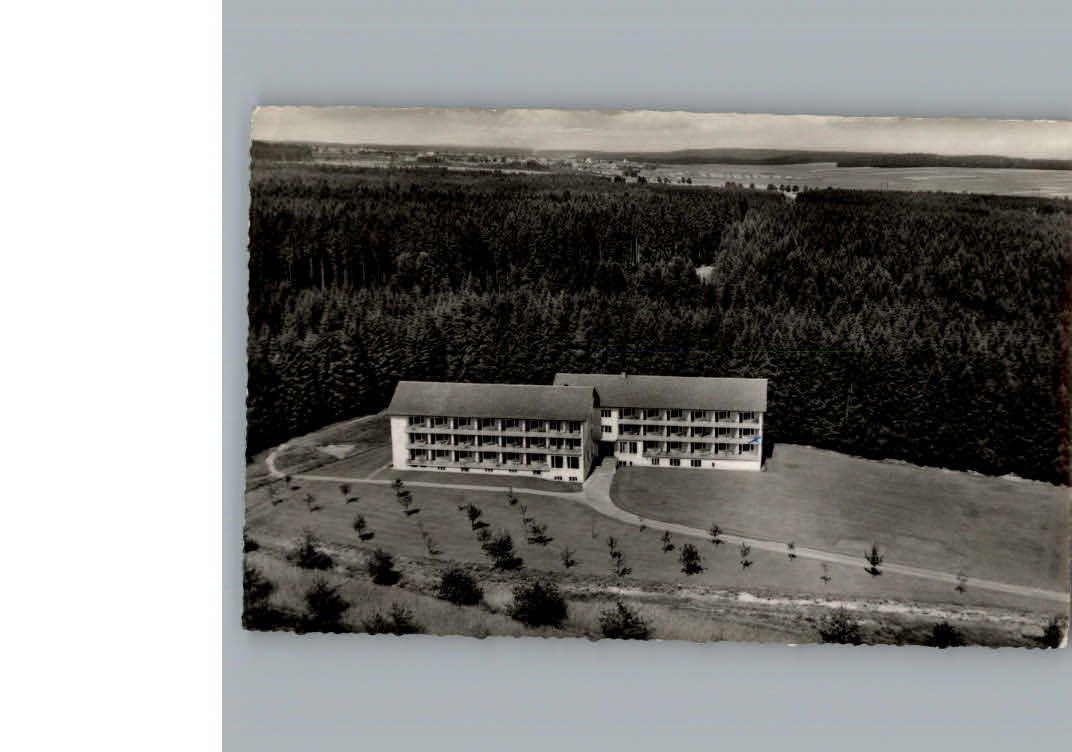 Villingen-Schwenningen Fliegeraufnahme Sanatorium am Germanswald