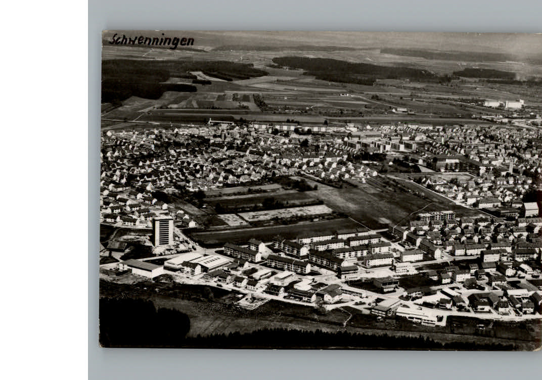 Schwenningen Neckar Fliegeraufnahme