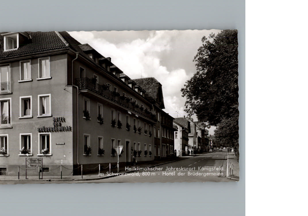 Koenigsfeld Schwarzwald Hotel der Bruedergemeine