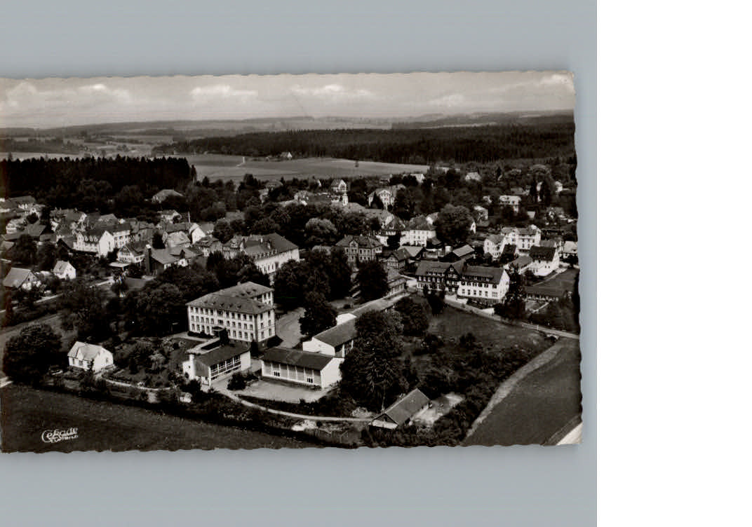 Koenigsfeld Schwarzwald Fliegeraufnahme