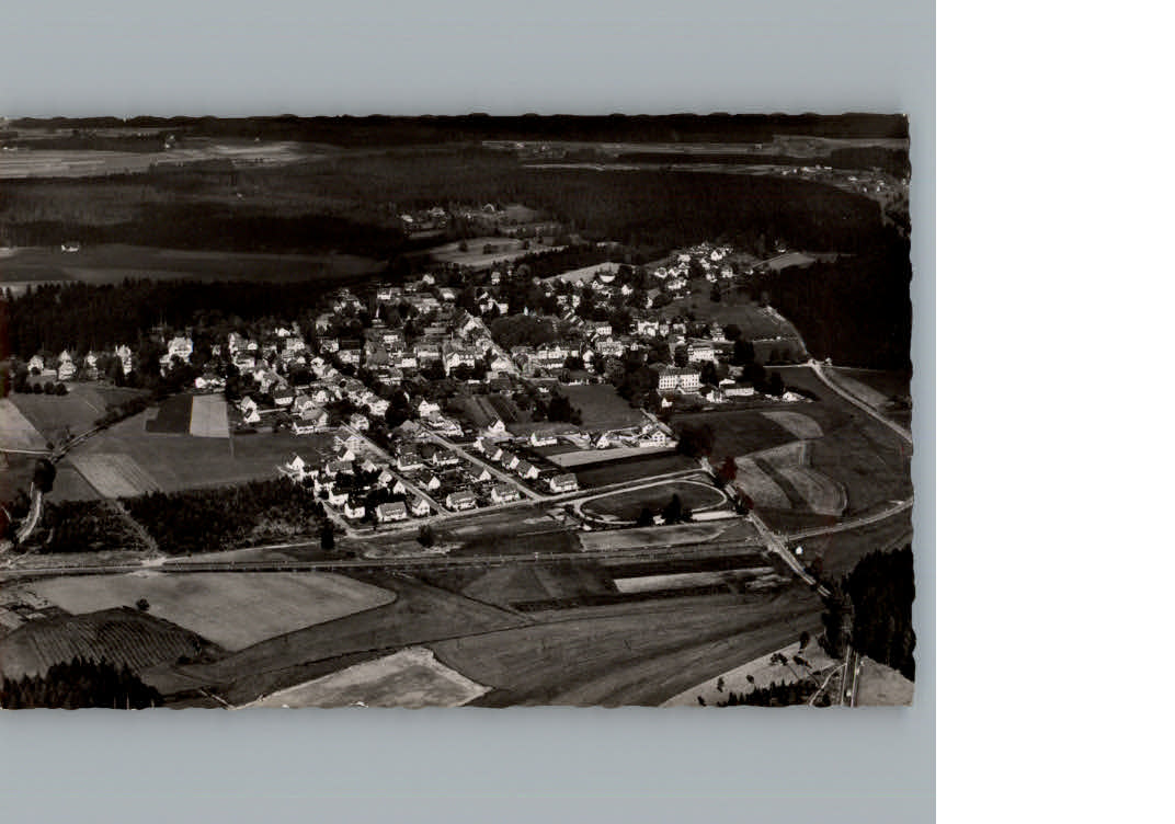 Koenigsfeld Schwarzwald Fliegeraufnahme