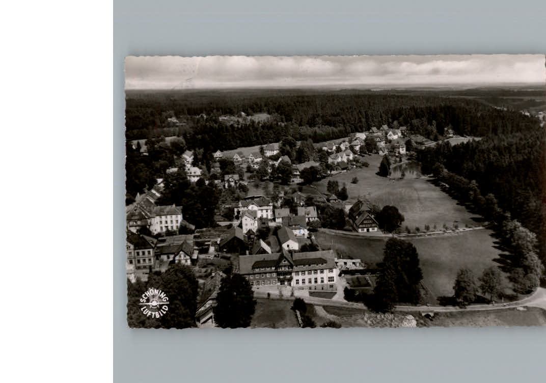 Koenigsfeld Schwarzwald Fliegeraufnahme