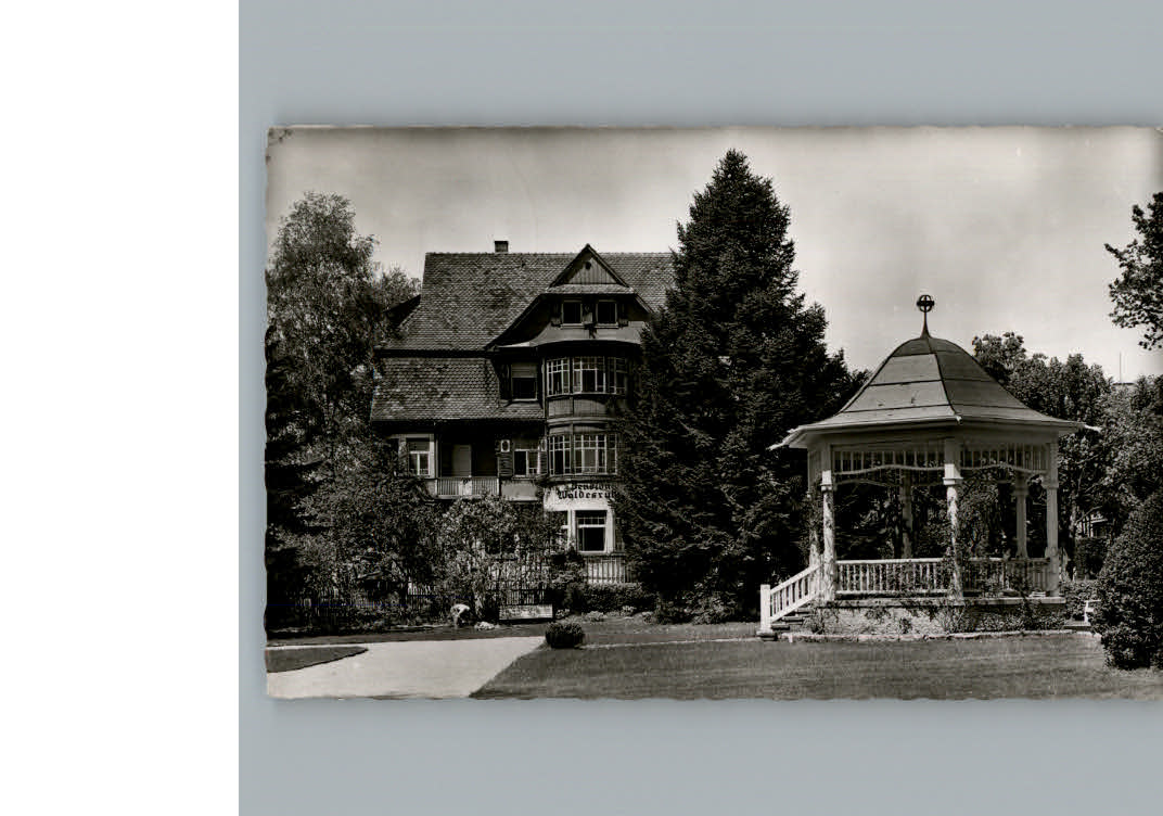 Koenigsfeld Schwarzwald Pension Waldesruhe