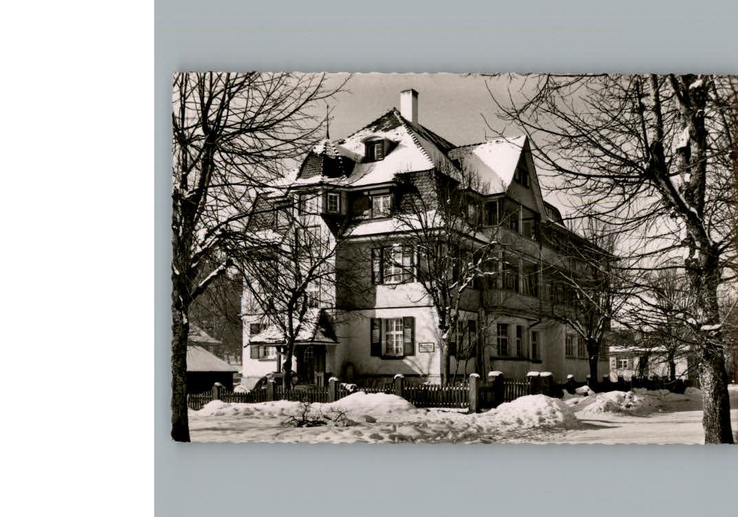 Koenigsfeld Schwarzwald Sanatorium Sonnenhaus