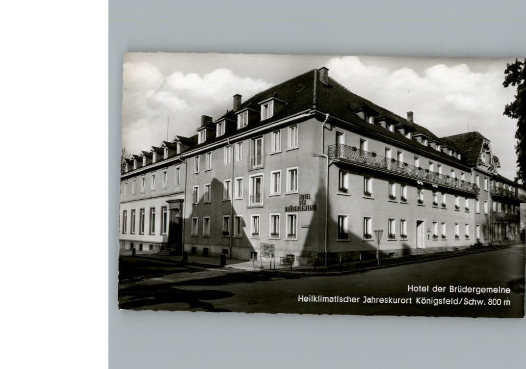 Koenigsfeld Schwarzwald Hotel der Bruedergemeine