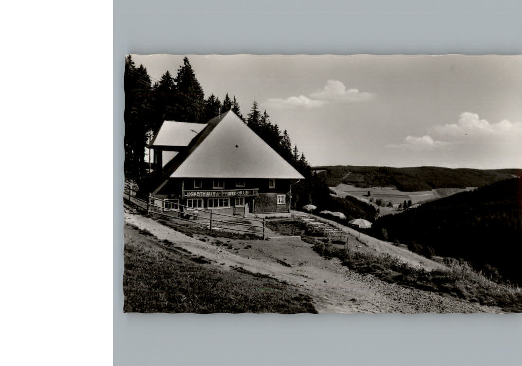 Triberg Schwarzwald Gasthaus Pension Stoeckle