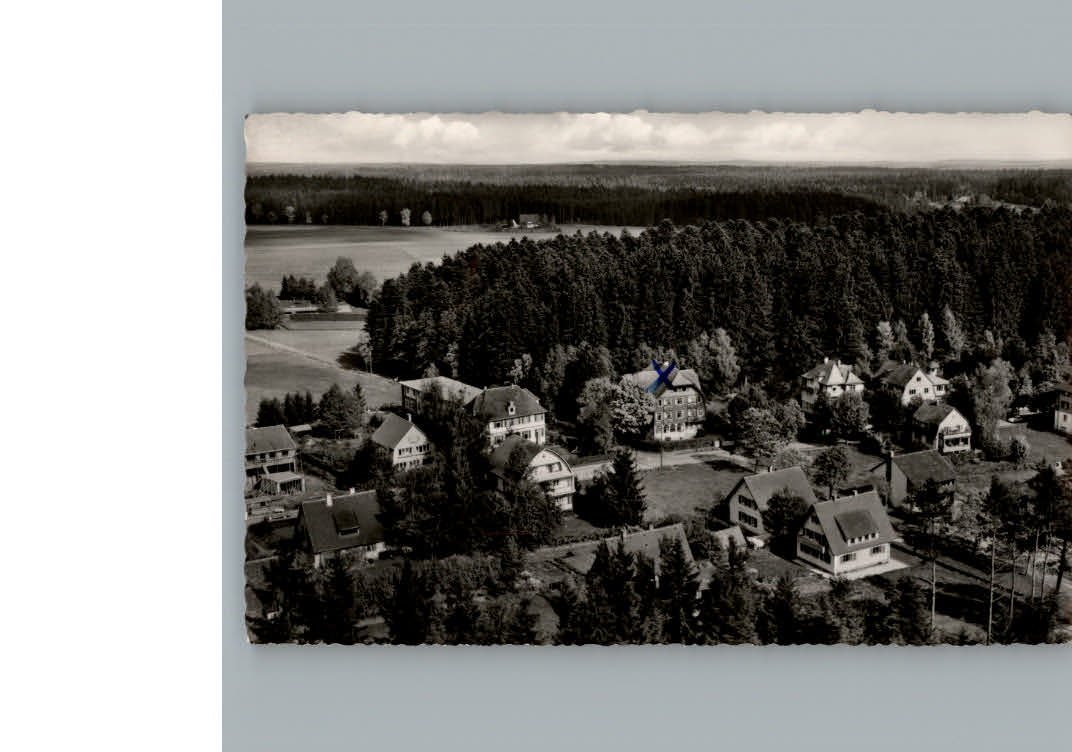 Koenigsfeld Schwarzwald Fliegeraufnahme