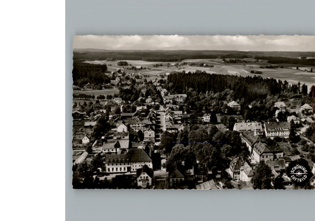 Koenigsfeld Schwarzwald Fliegeraufnahme