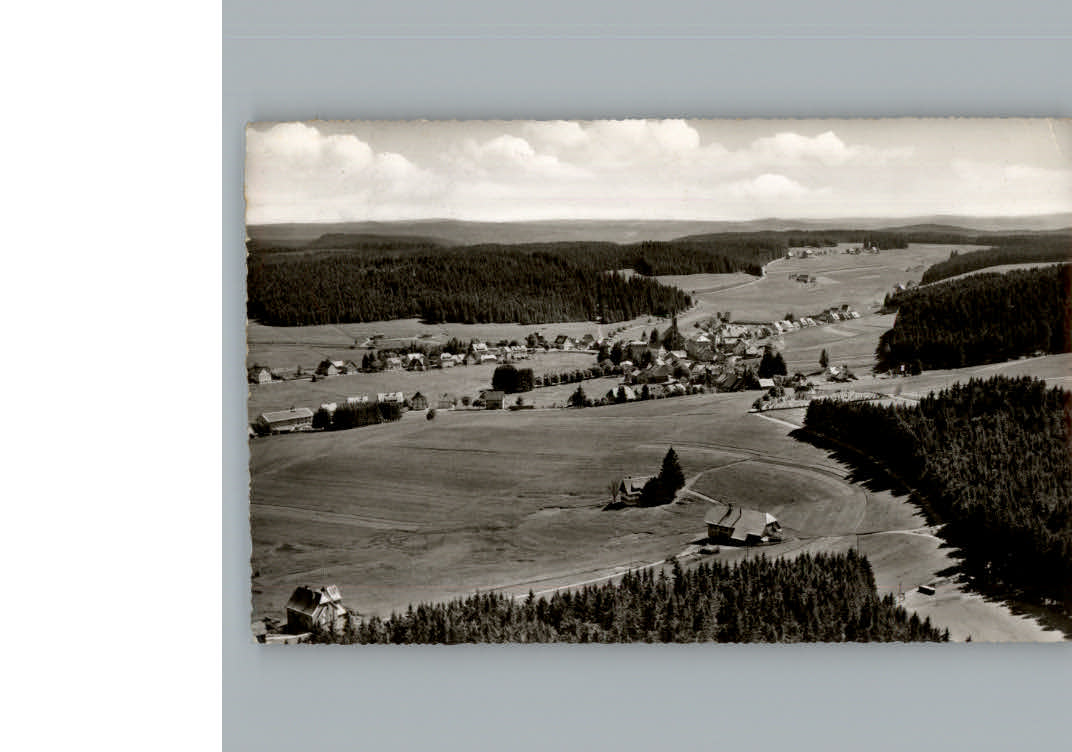 Schoenwald Schwarzwald Fliegeraufnahme