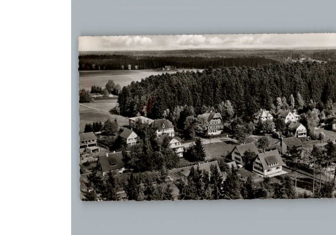 Koenigsfeld Schwarzwald Fliegeraufnahme