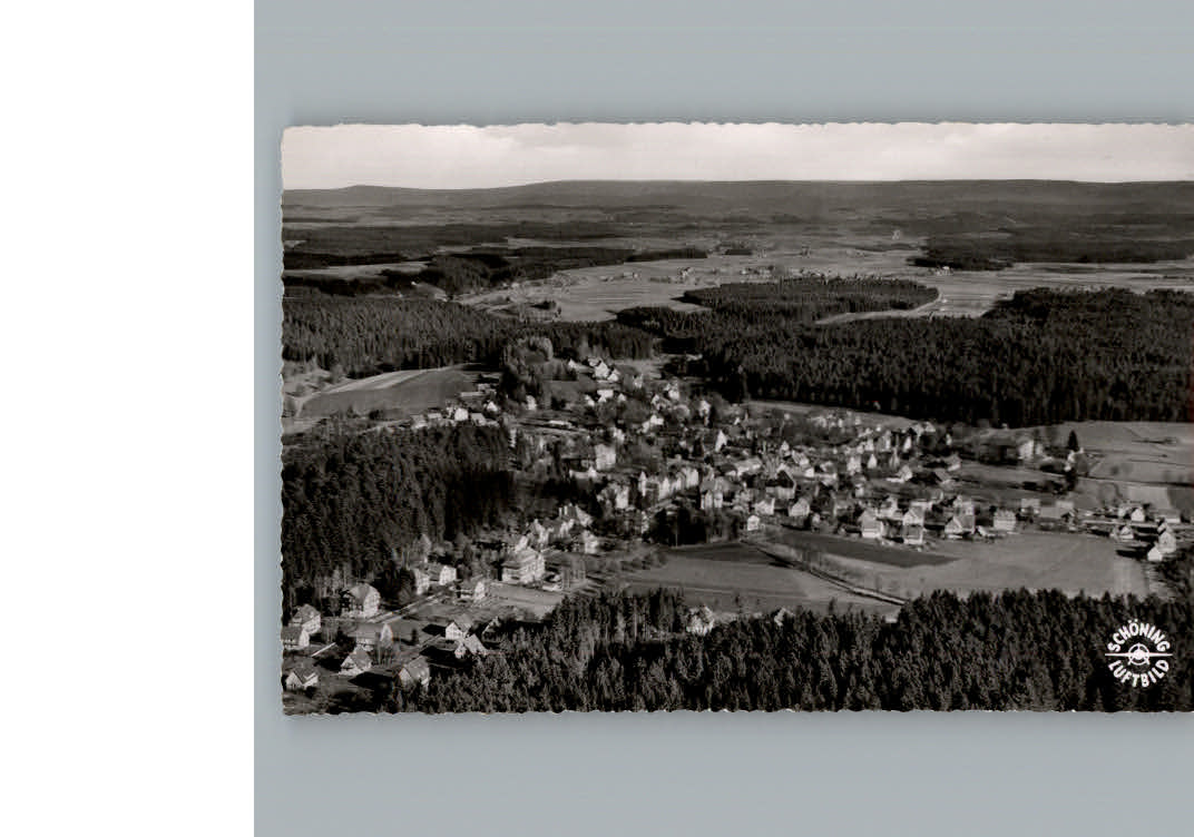 Koenigsfeld Schwarzwald Fliegeraufnahme