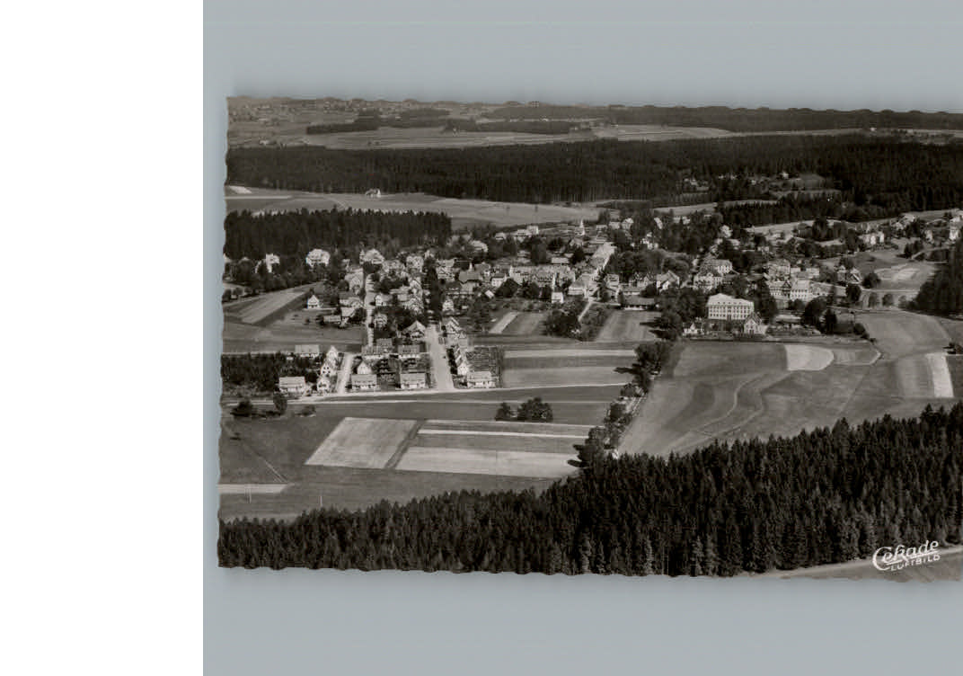 Koenigsfeld Schwarzwald Fliegeraufnahme