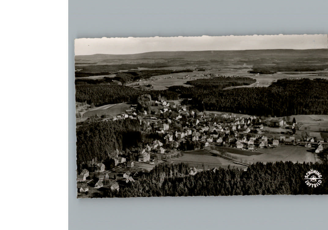 Koenigsfeld Schwarzwald Fliegeraufnahme