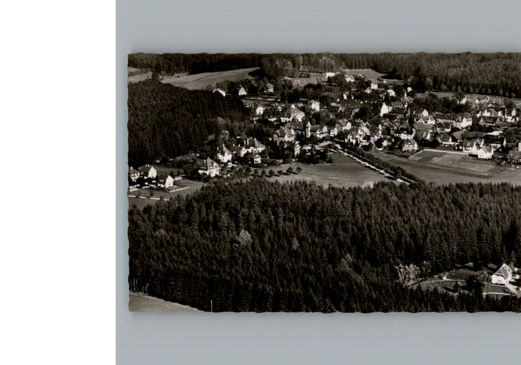 Koenigsfeld Schwarzwald Fliegeraufnahme