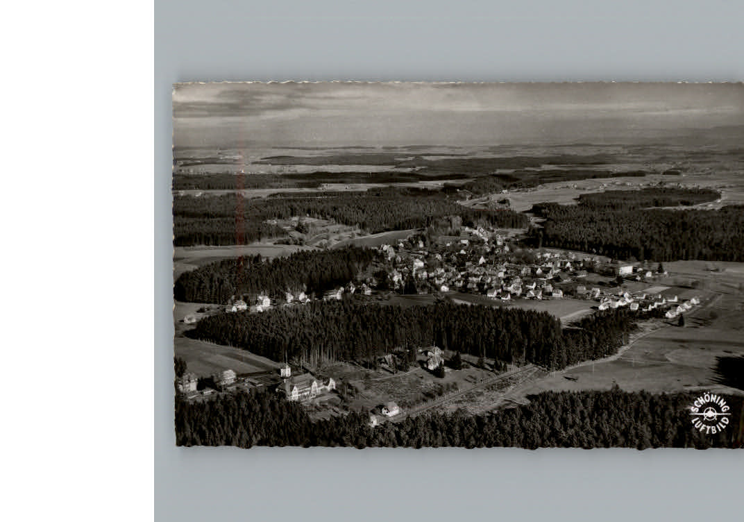 Koenigsfeld Schwarzwald Fliegeraufnahme