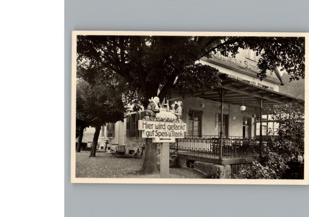 Niederwasser Gasthof Pension Sonne