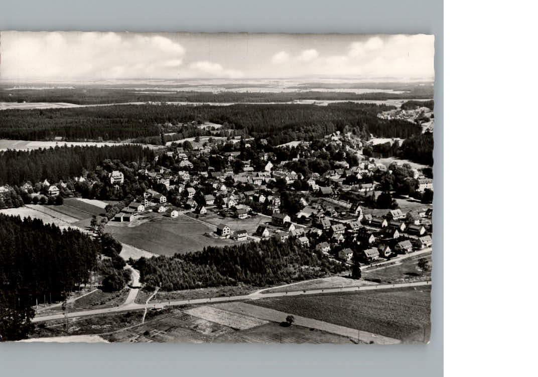 Koenigsfeld Schwarzwald Fliegeraufnahme