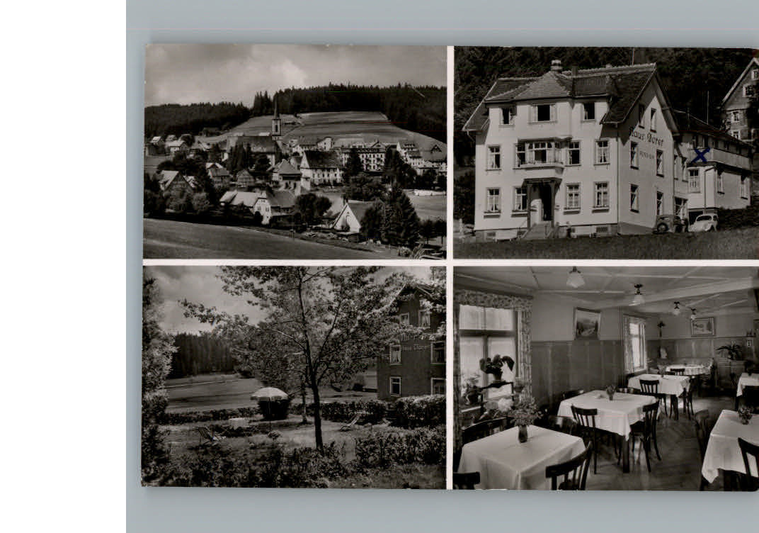 Schoenwald Schwarzwald Pension Haus Dorer