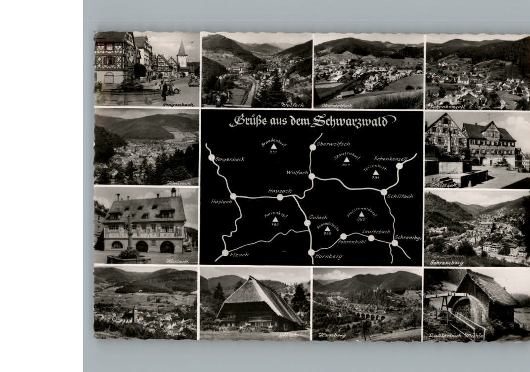 Hornberg Schwarzwald Mehrfachansicht
