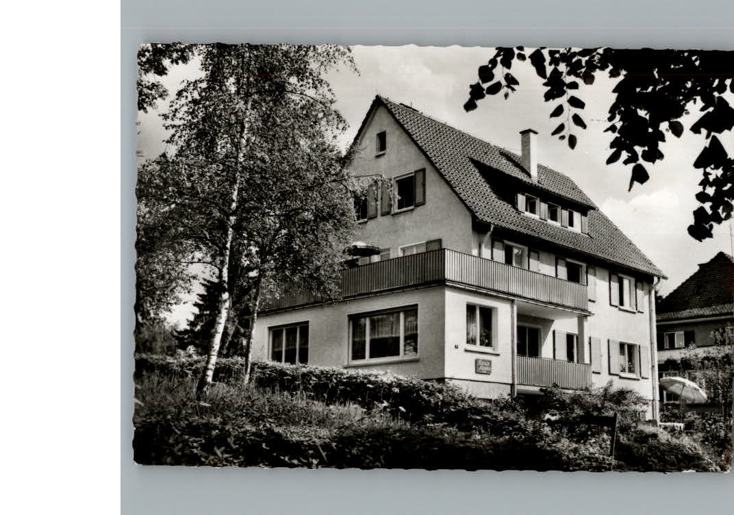 Koenigsfeld Schwarzwald Pension Schoenblick