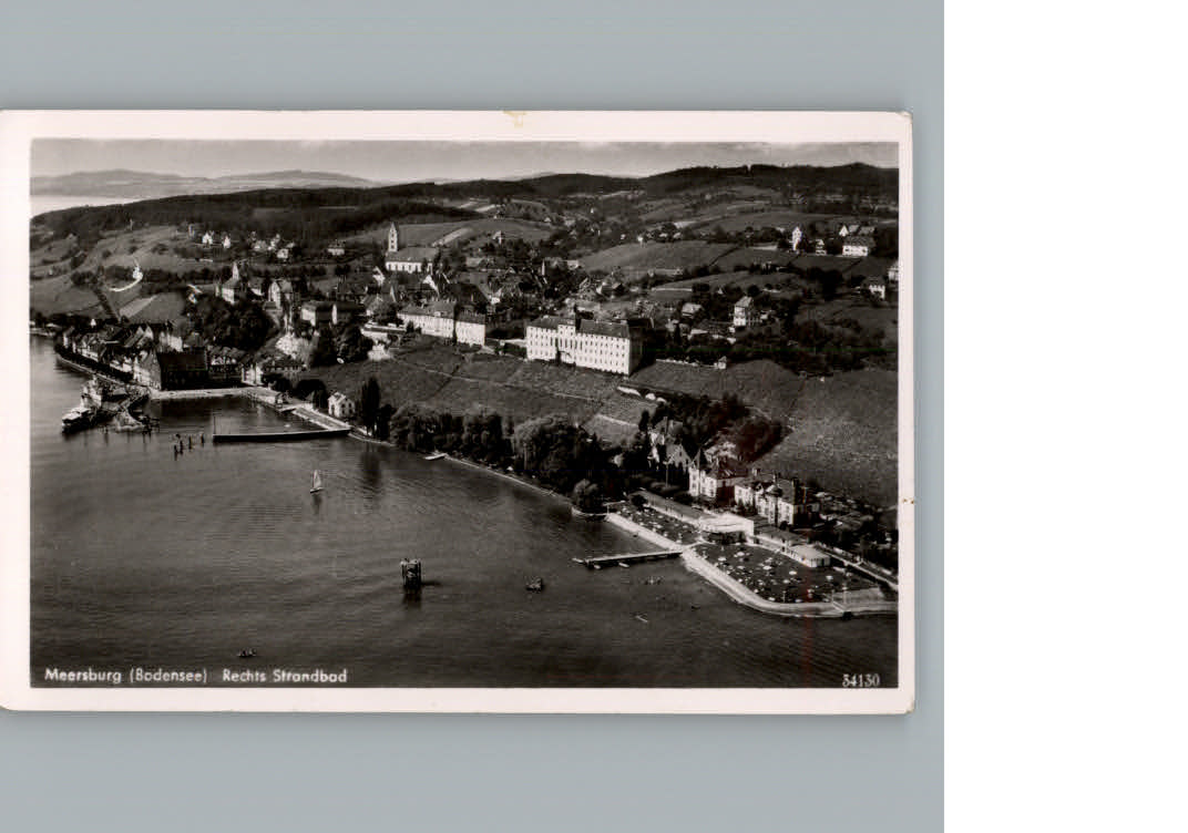 Meersburg Bodensee Fliegeraufnahme