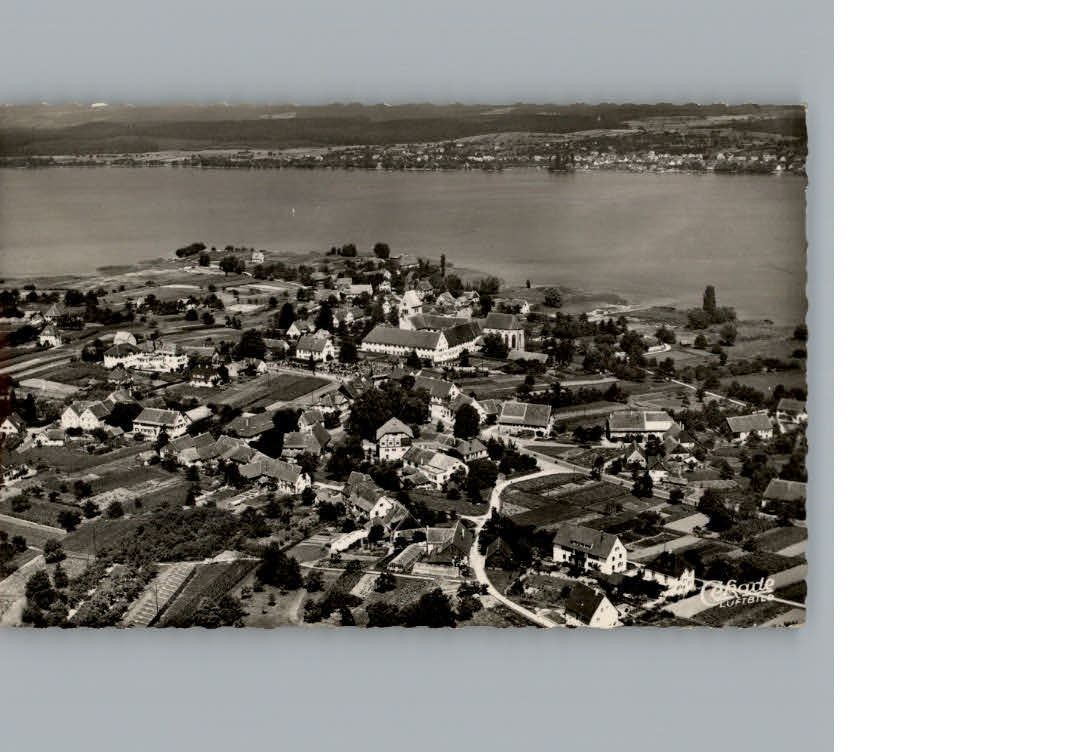 Reichenau Bodensee Fliegeraufnahme
