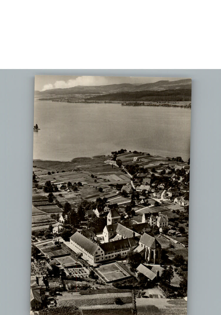 Reichenau Bodensee Fliegeraufnahme