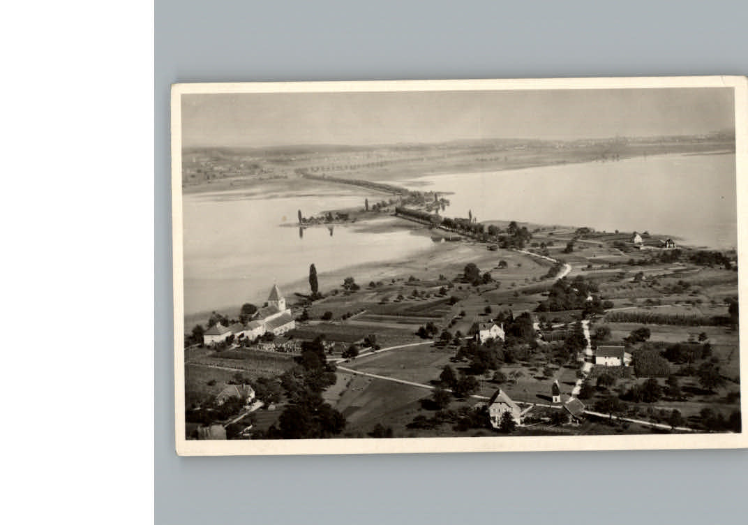 Reichenau Bodensee Fliegeraufnahme