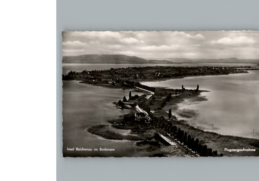 Reichenau Bodensee Fliegeraufnahme