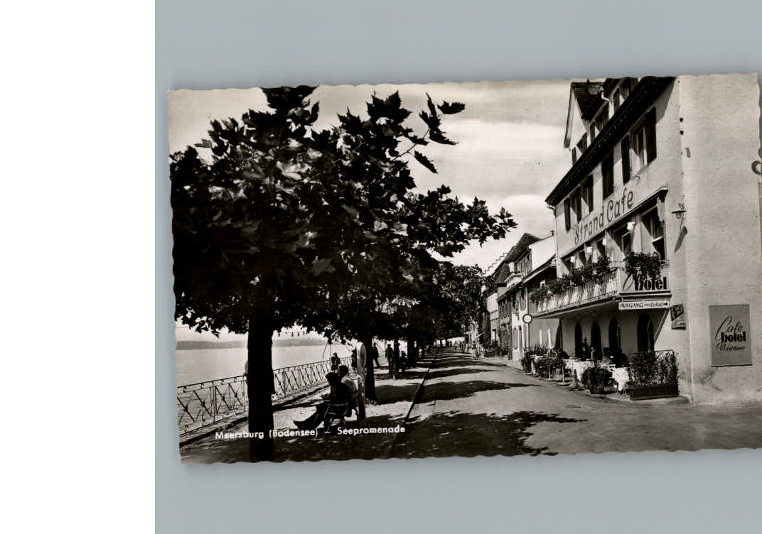 Meersburg Bodensee Cafe Hotel Weisshaar