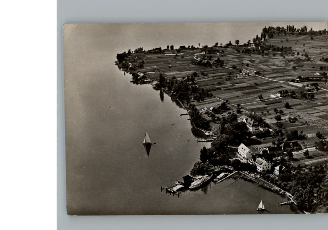 Reichenau Bodensee Fliegeraufnahme