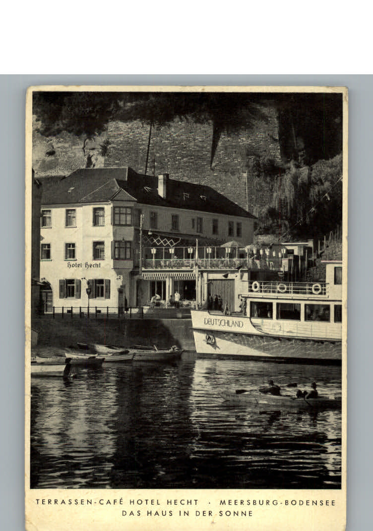 Meersburg Bodensee Hotel Cafe Hecht