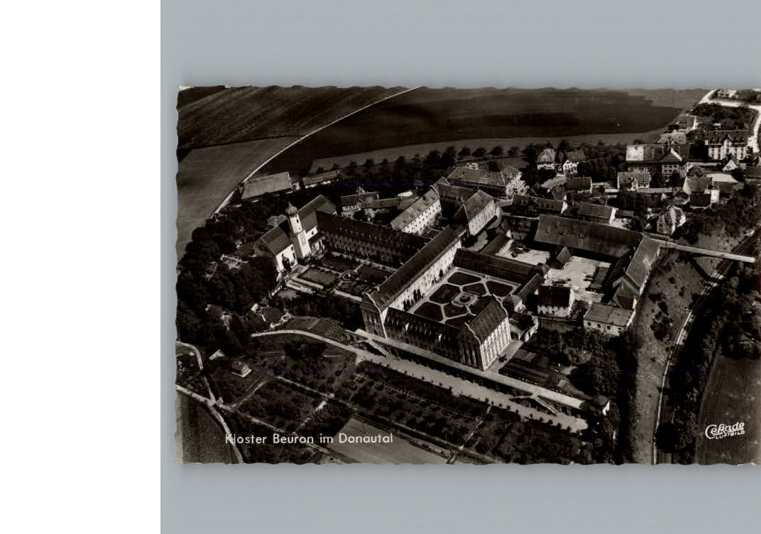 Beuron Donautal Fliegeraufnahme