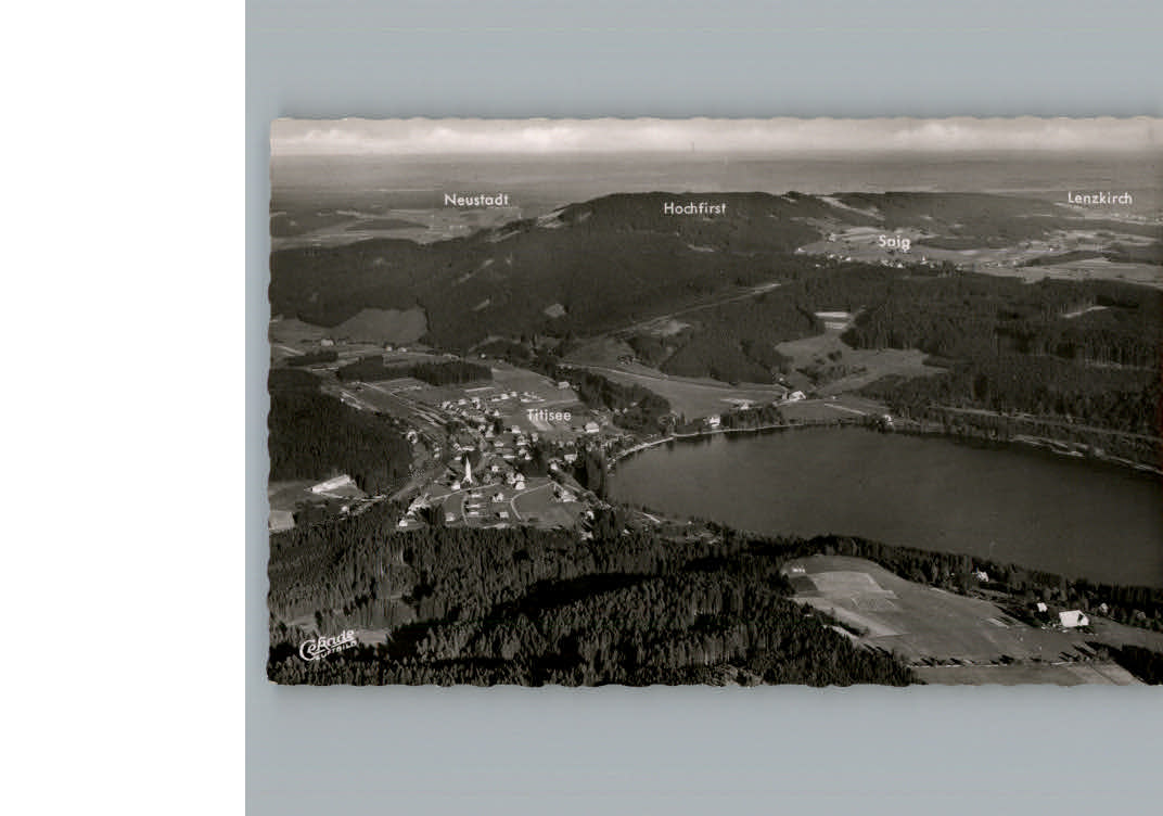 Titisee Fliegeraufnahme