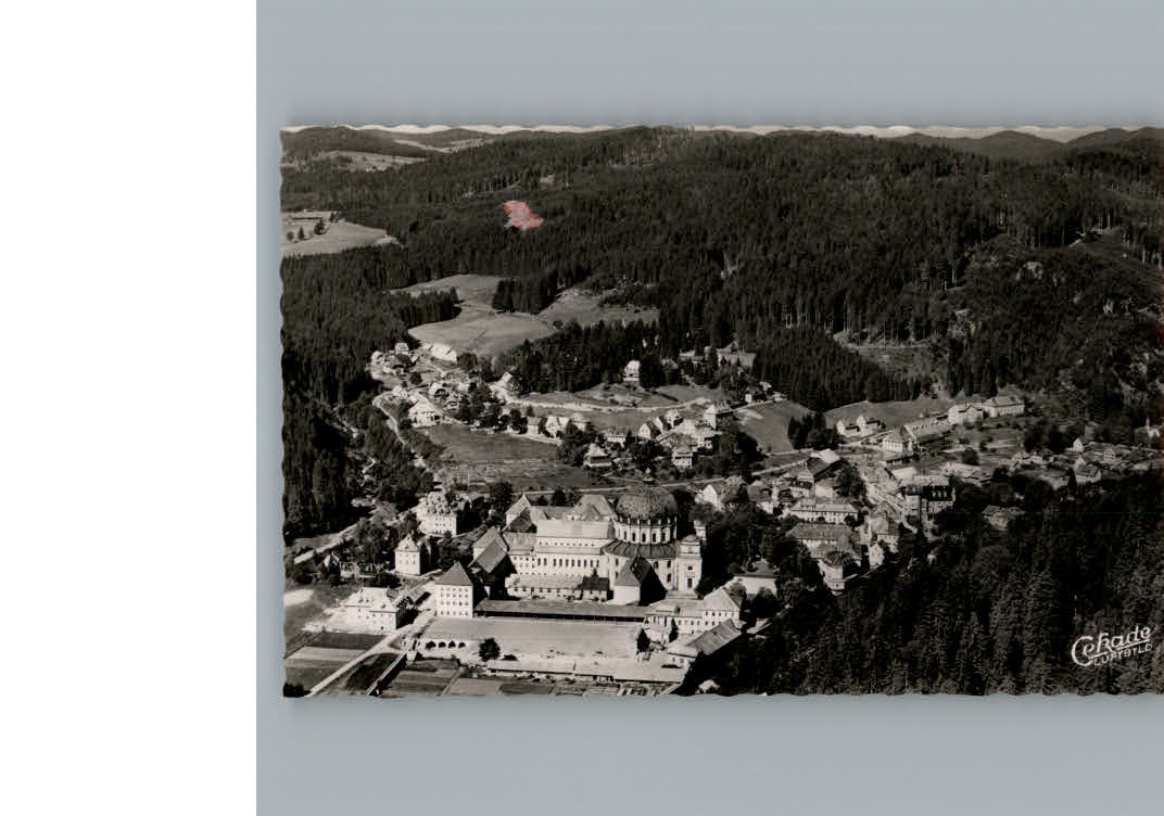 St Blasien Fliegeraufnahme