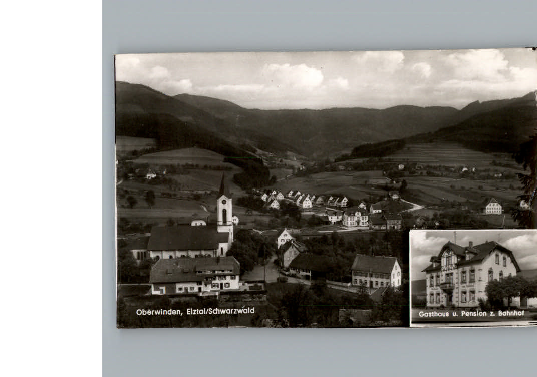 Oberwinden Elztal Gasthaus Pension zum Bahnhof