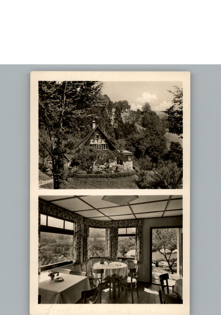 Freiburg Breisgau Cafe Schauinslandblick