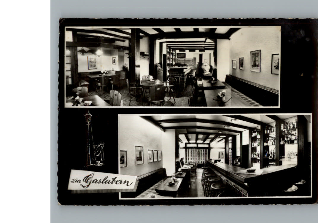 Freiburg Breisgau Gaststaette Zur Gaslatern