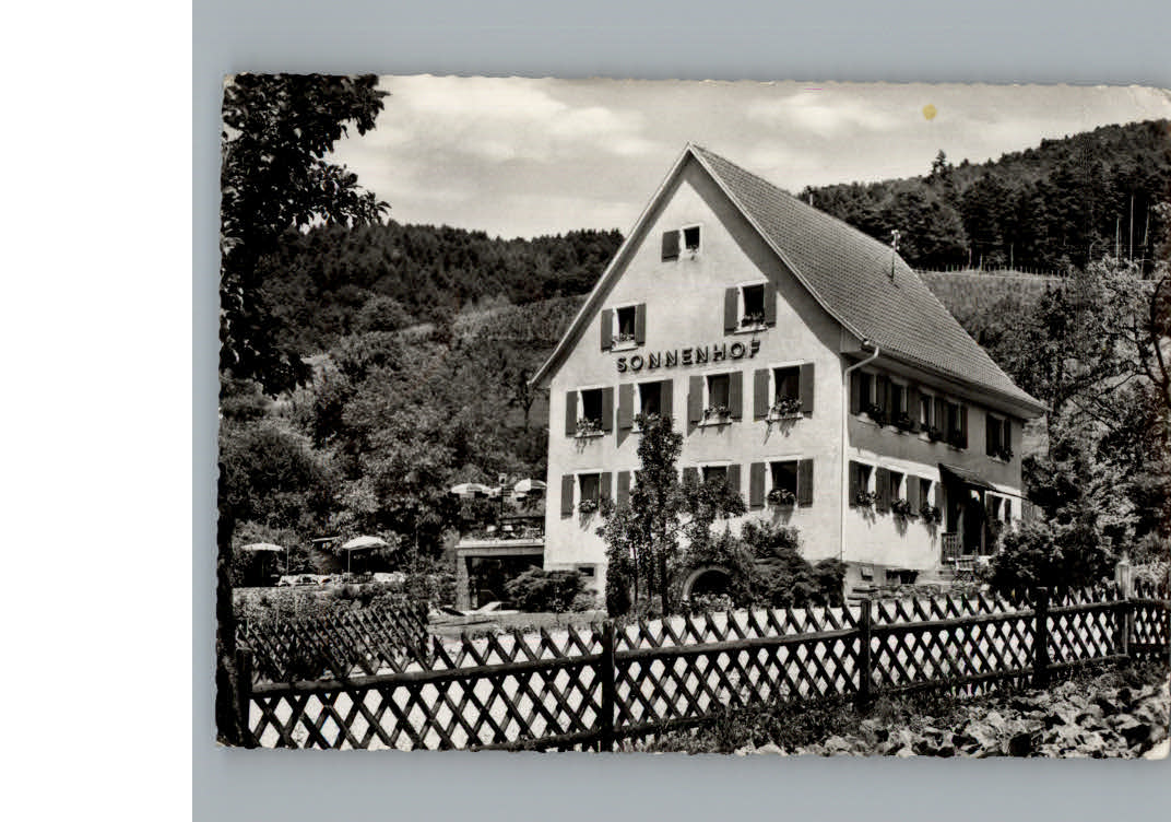 Unterglottertal Pension Cafe Sonnenhof