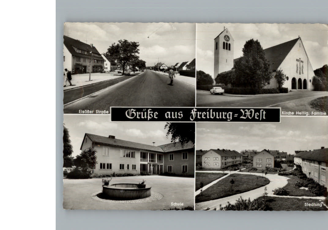 Freiburg Breisgau Elsaesser Strasse